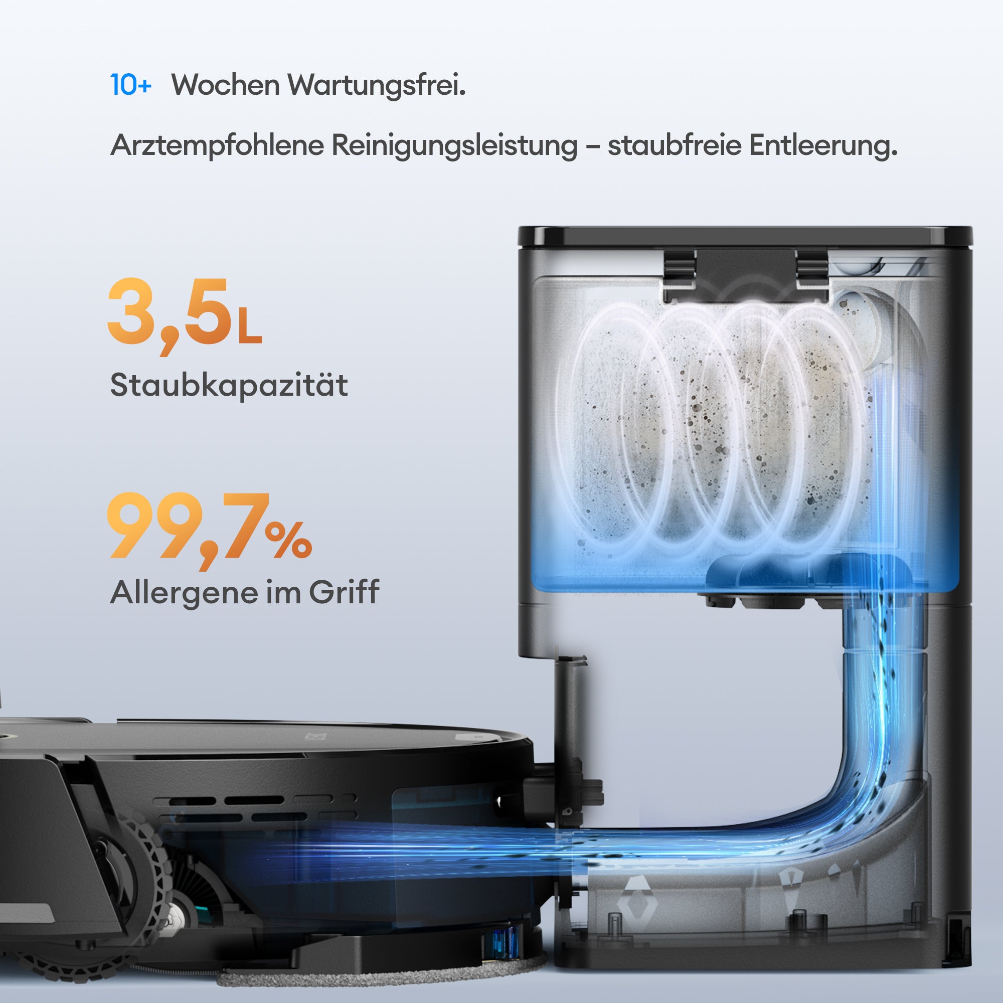Ultenic T20 Pro Saugroboter