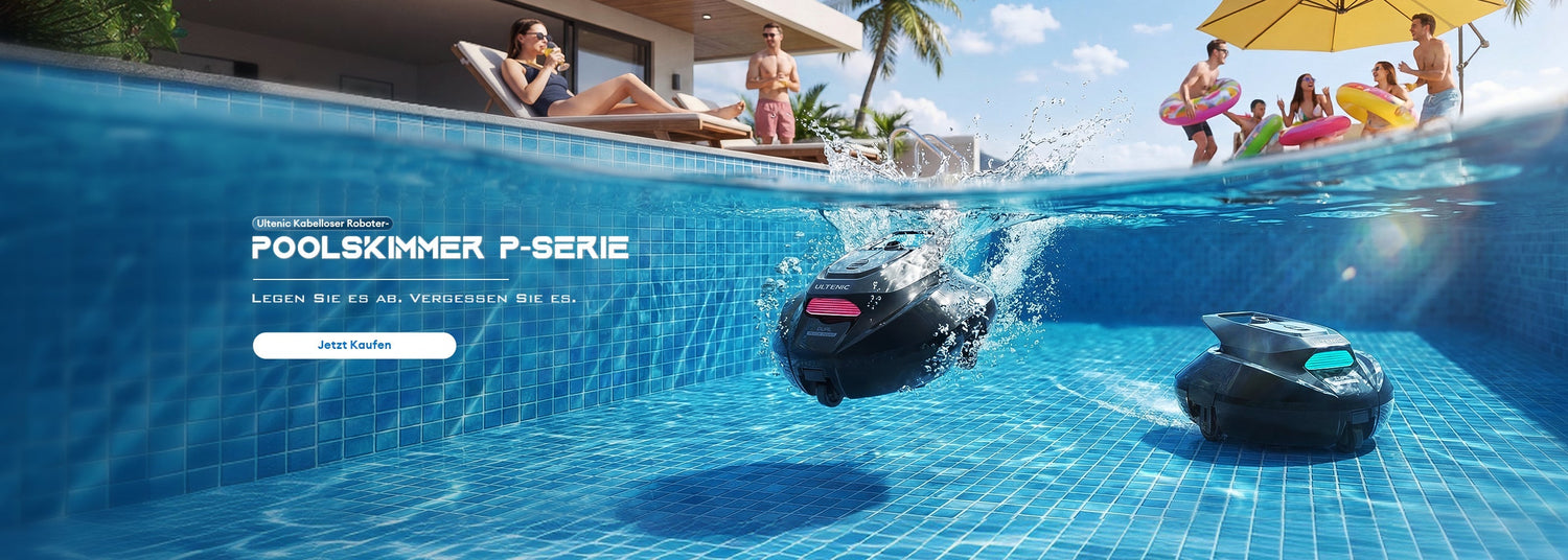 Ultenic Pooleco 10 Poolreiniger ohne Kabel – Nie wieder Kabelsalat bei der Poolpflege