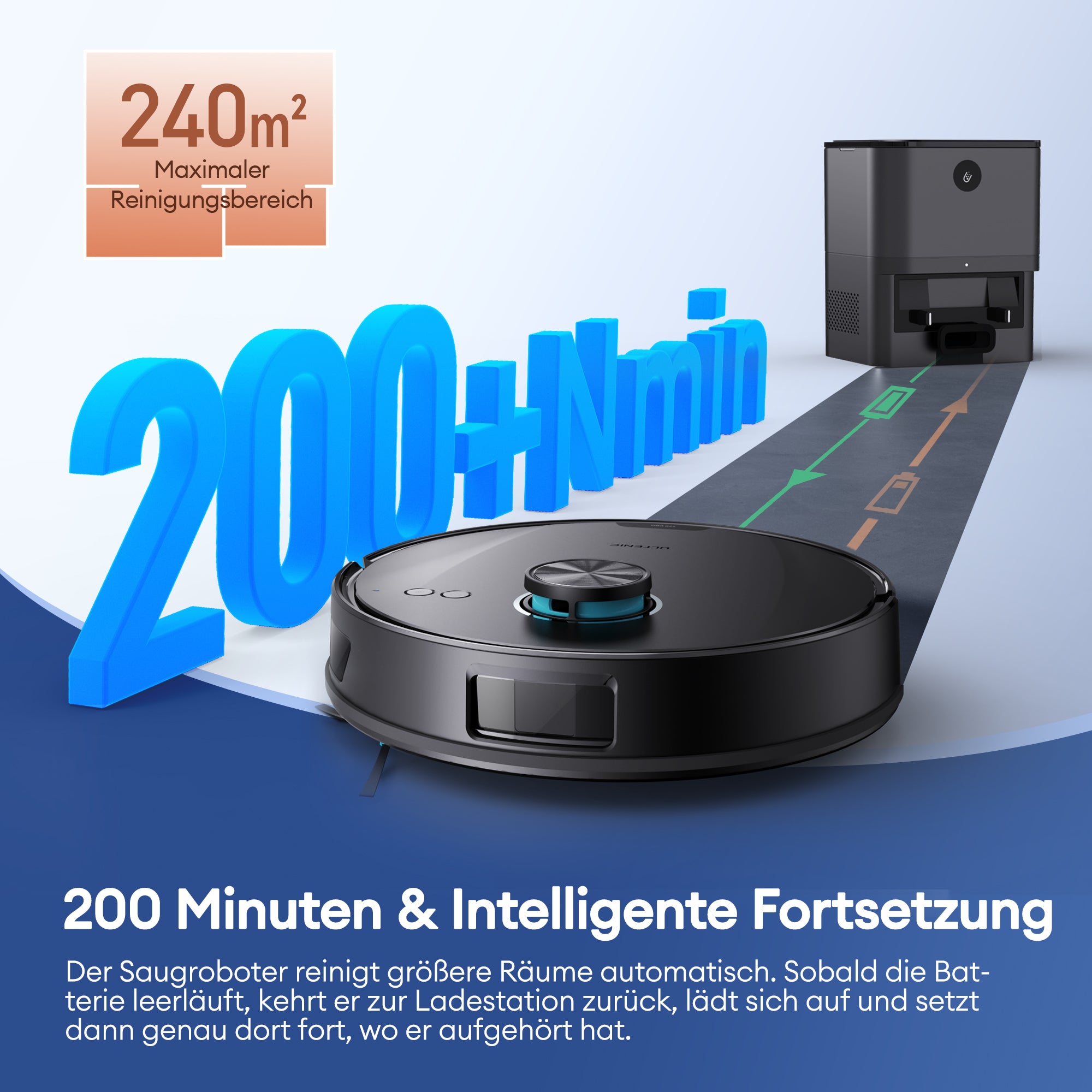 Ultenic T20 Pro  Saugroboter