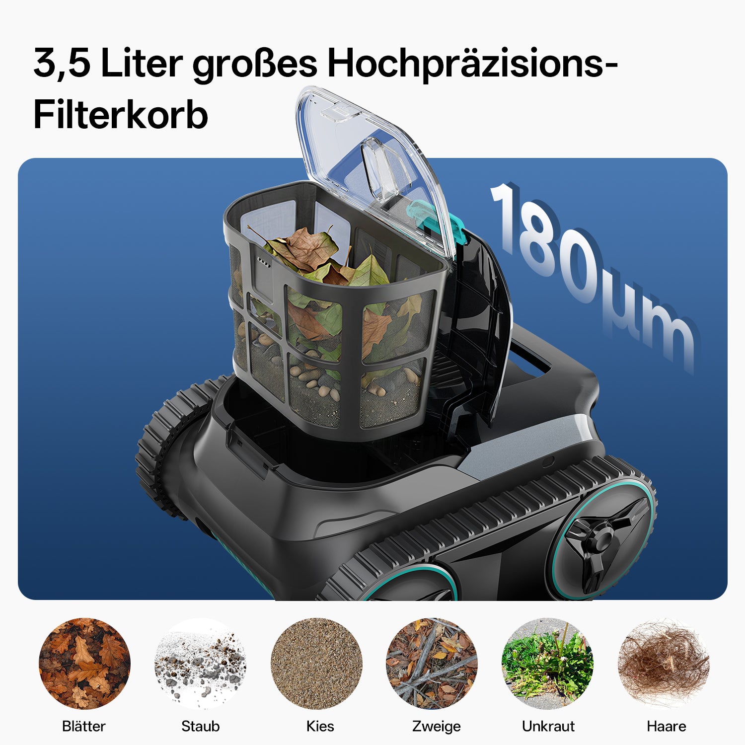 Ultenic Pooleco 30 draadloze zwembadrobot