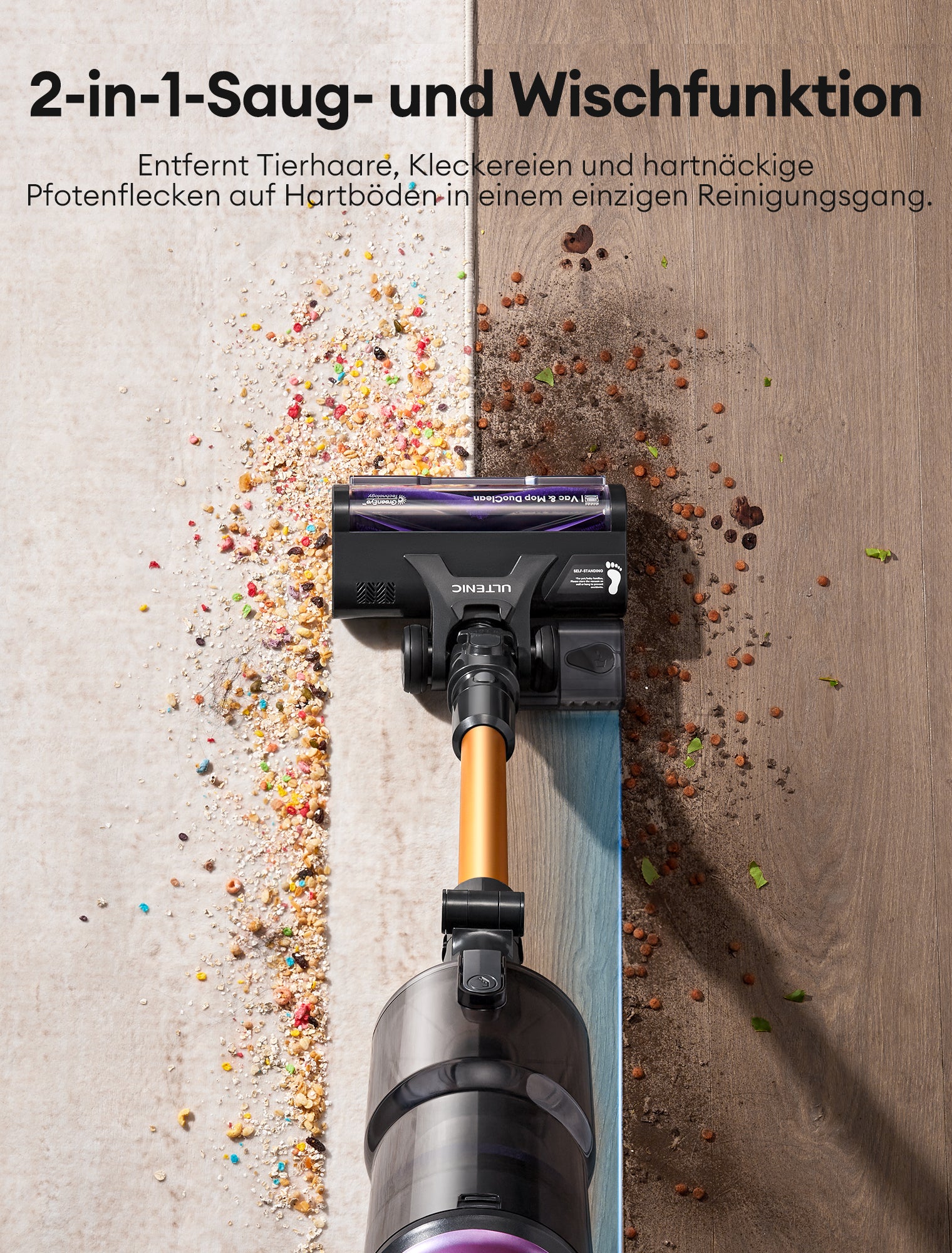 Ultenic U20 Mopper Akku-Staubsauger