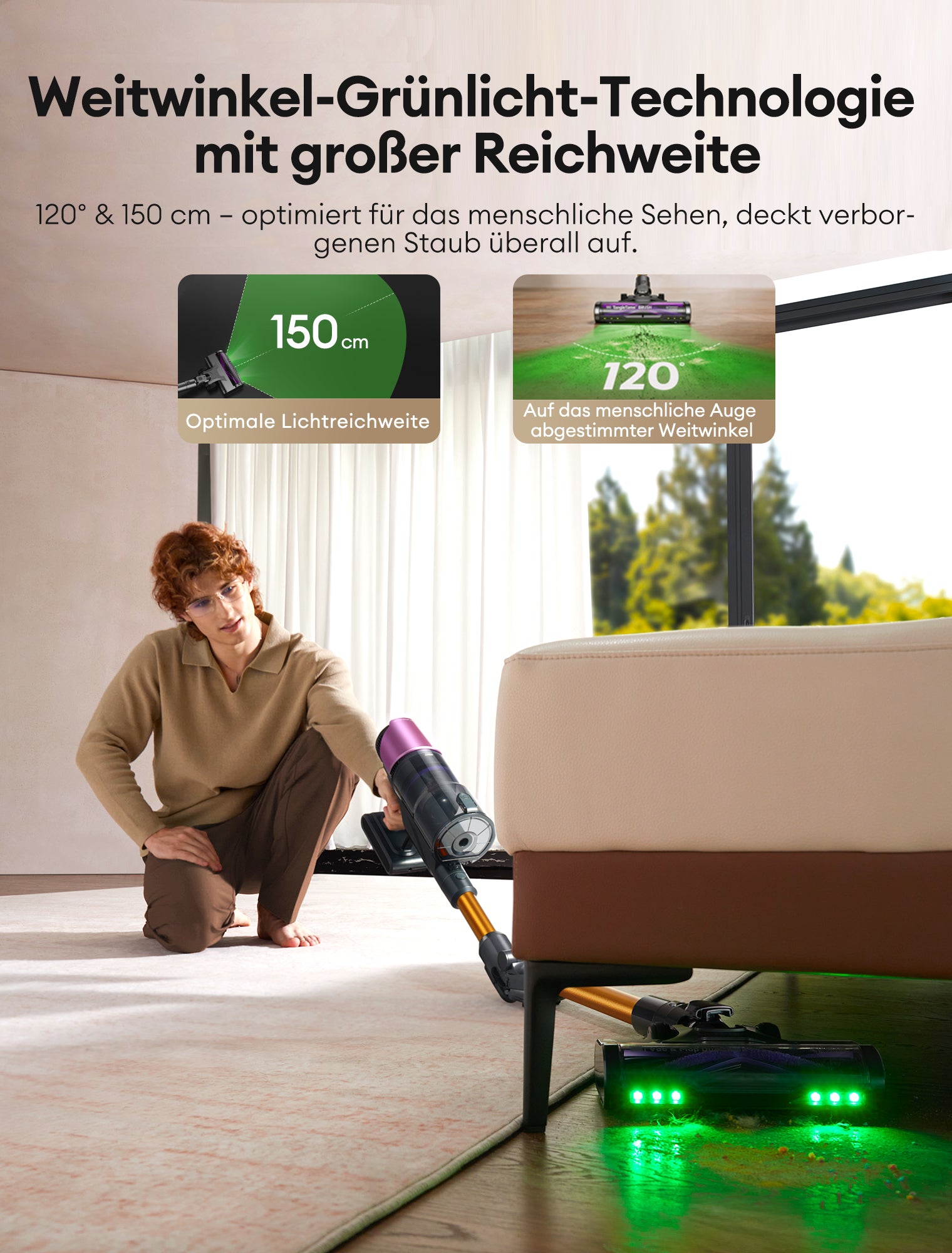 Ultenic U20 Mopper Akku-Staubsauger